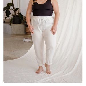 Cedar and Vine Heavy Linen Trouser